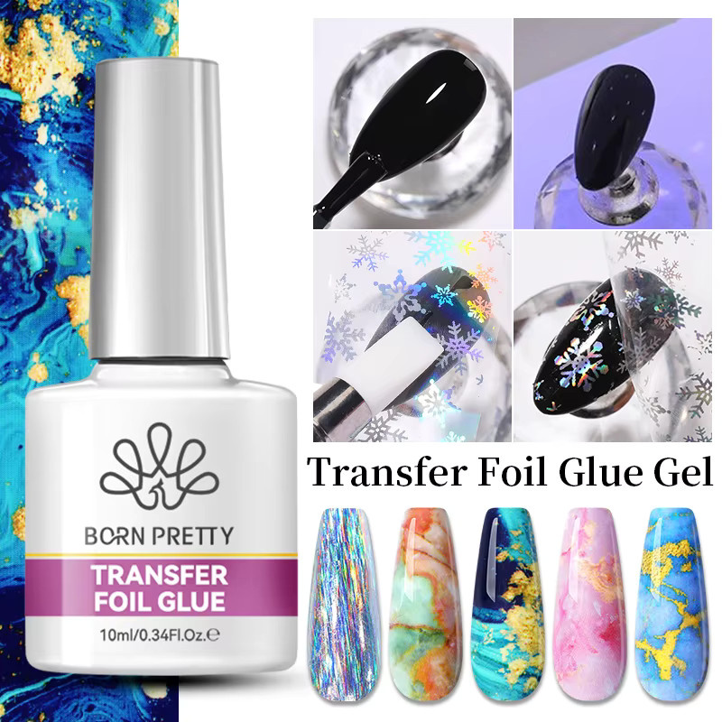 BORN PRETTY Transfer-Folien-Nagelgel, 10 ml, Unisex - Bild 2