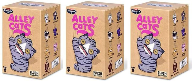 Fuggler Alley Cats Anhänger, Siamkatze Orange, Plüschfiguren, ab 14 Jahre - Bild 1