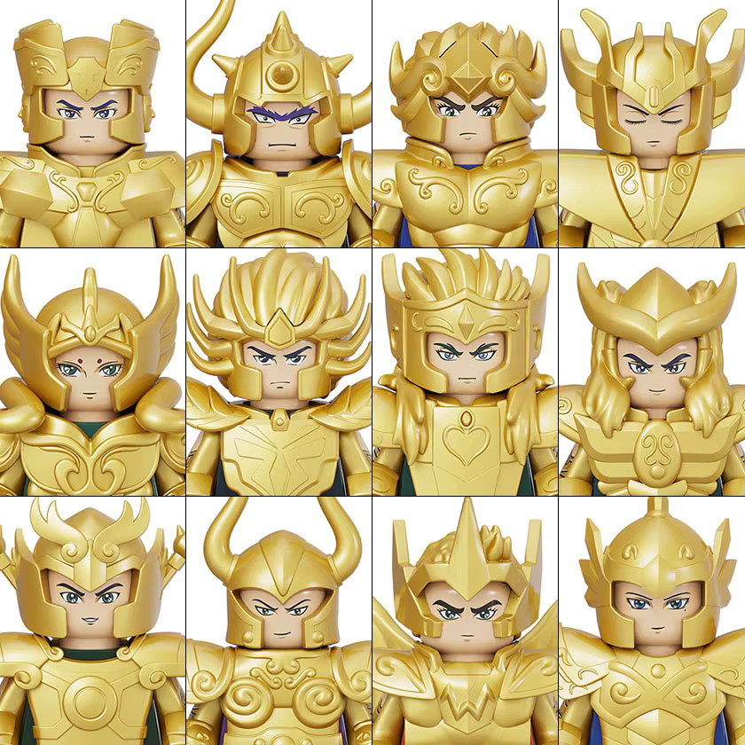 TOEI ANIMATION Saint Seiya Saori Kido Mini-Actionfigur, Zubehör - Bild 1