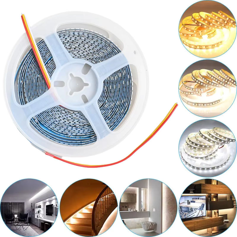 CENFAYA CCT LED-Streifen 24V mit 240 LEDs/m, dimmbar, Dual Weiß 3000-6500K, flexibles SMD Lampenband für Home und Raumdekoration - Bild 2
