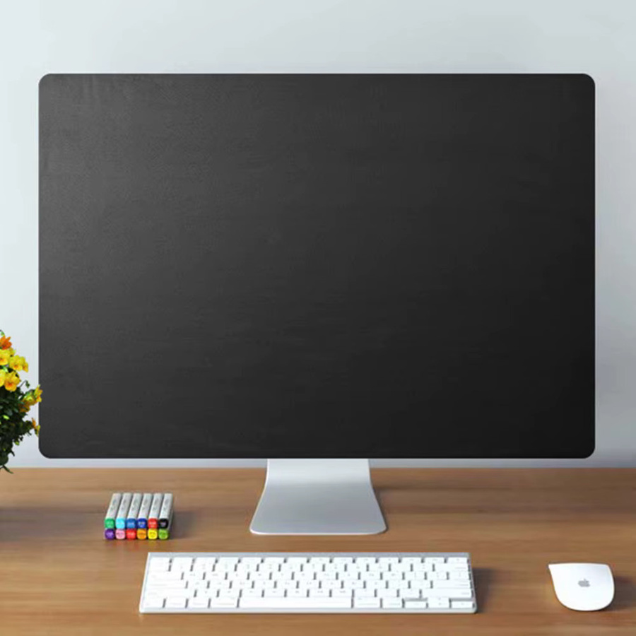 Staubdichte Computer-Staubschutzhülle für 27-Zoll-Monitore und Apple iMac, MacBook Pro sowie MacBook Air in Grau aus flexiblem Polyester - Bild 5