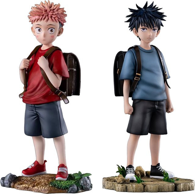 Bandai Jujutsu Kaisen Itadori Yuji Fushiguro Megumi, Anime Figur, Kunststoff, Bunt / Mehrfarbig - Bild 1