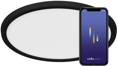 Nordlux Oja Smart 29 LED-Deckenleuchte in Weiß mit Fernbedienung und Dimmfunktion - Bild 1