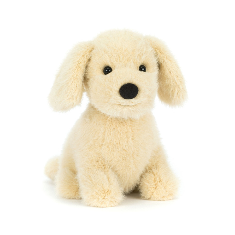 Jellycat Golden Puppy, Plüschtier, 21cm, ab 1 Jahr - Bild 1