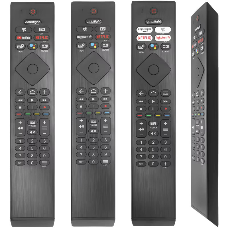 Philips Sprachfernbedienung 398GM10BEPHN0041PH in Schwarz für Android 4K OLED-Fernseher Modelle 43/50/58PUS8506/12 und 65PUS8505 RC4284502/01RP - Bild 5