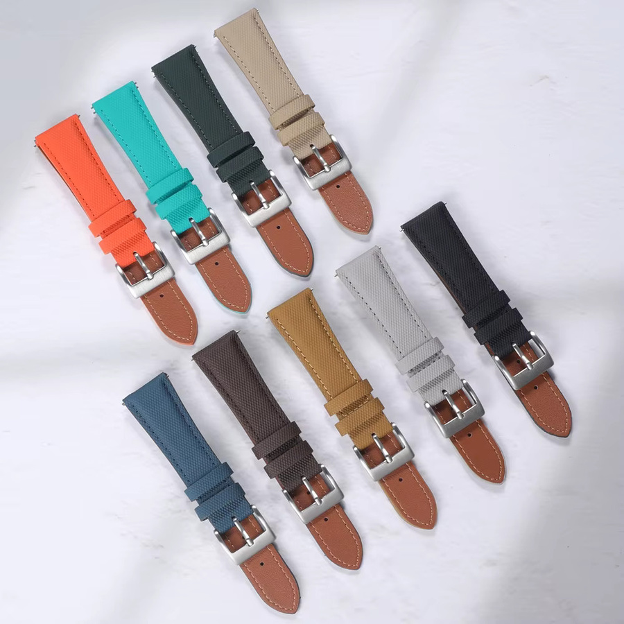 Uhrenarmband Nylon, Textil/NATO, Unisex, 20mm 22mm - Bild 2