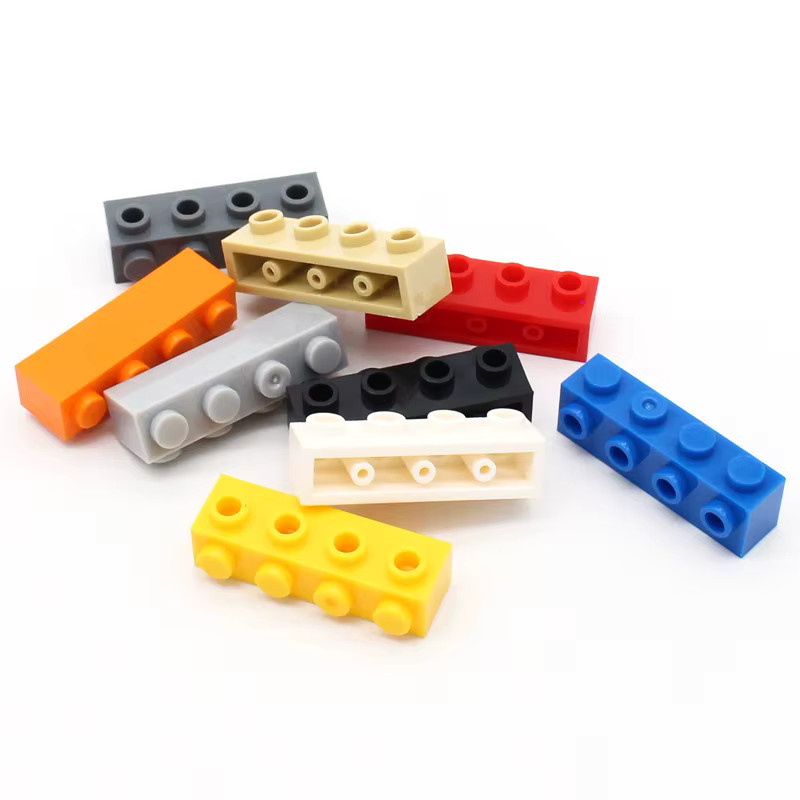 jile Building Blocks 30-teiliges Set 30414 Brick Modified 1x4 green - Bild 2