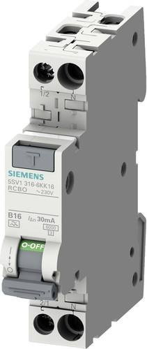 Siemens RCBO FI-Schutzschalter und Leitungsschutzschalter 6A 0,03A 230V Grau - Bild 1