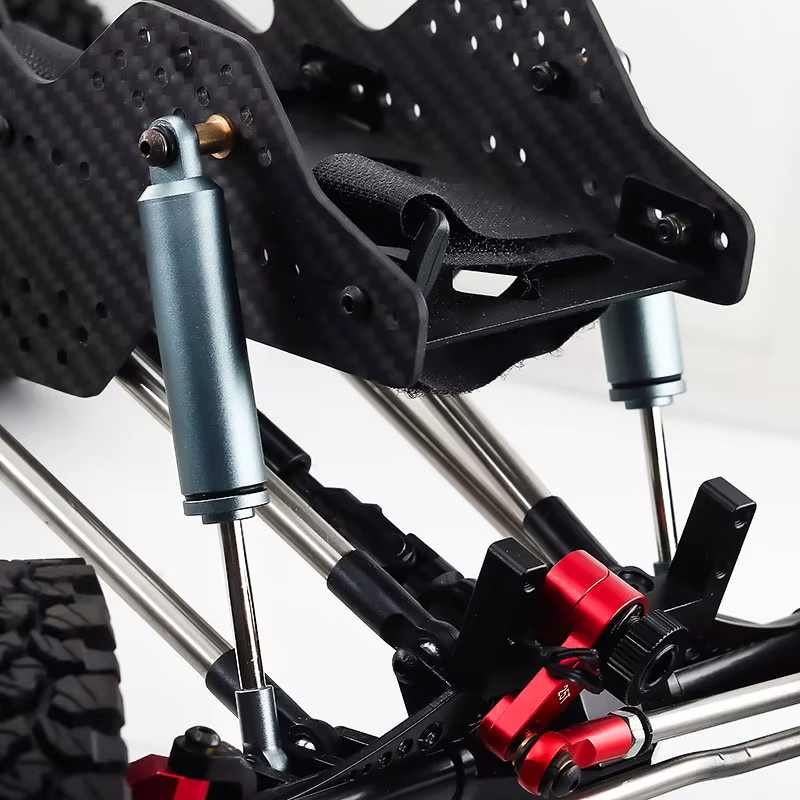 Meep Öl-Stoßdämpfer für Axial SCX10 III Hinten, Metall, Zubehör - Bild 3