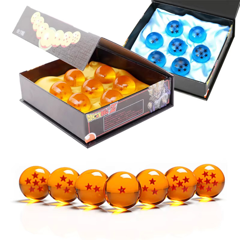 Bandai Dragon Ball, 7 Sterne Kristallkugel, Harz-Sphären-Modell, 3,5cm - Bild 2