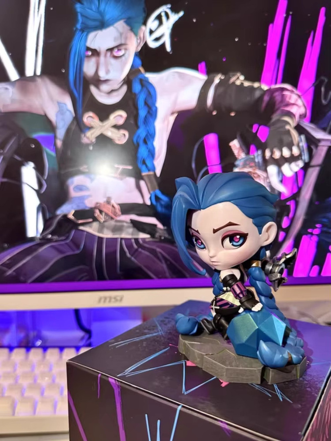 Bandai League of Legends Jinx Figur, Einzelfigur - Bild 5