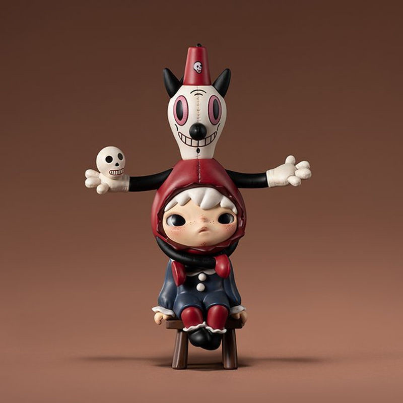 POP MART Hirono x Gary Baseman Figur aus Kunstharz, mehrfarbig - Bild 1