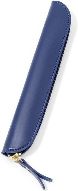 XYNN Federmäppchen aus Kunstleder mit Reißverschluss in Blau, Breite: 19,5 cm, Höhe: 19,5 cm, Tiefe: 3,0 cm - Bild 1