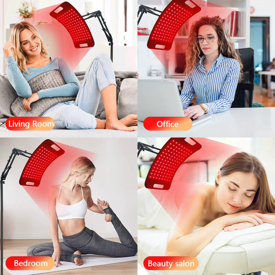 DWiusty Rotlichttherapie-Lampe für Körperpflege, Unisex - Bild 4