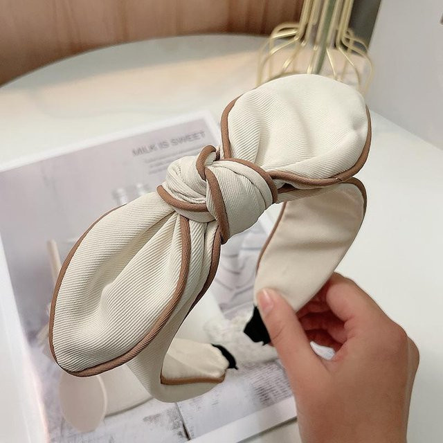 Rd lala Haarbänder, Hasenohren, Schleife, Beige, Damen - Bild 1