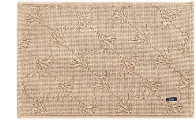 Badematte JOOP! NEW CORNFLOWER in Beige/Sand aus Baumwolle, B: 120 cm, T: 70 cm - Bild 1