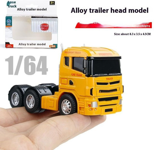 Linyi toy car Doppelstock-Container-LKW, 1:64, Legierung, ab 14 Jahre - Bild 1