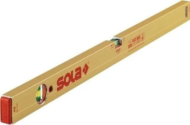 Sola Wasserwaage AZ aus Aluminium in Gold, Länge: 120 cm - Bild 1