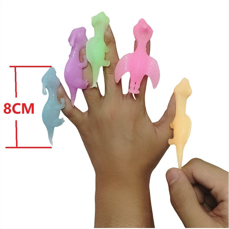 Linyi toy Dinosaurier Katapult Spiele Nachtleuchtend Bunt - Bild 3