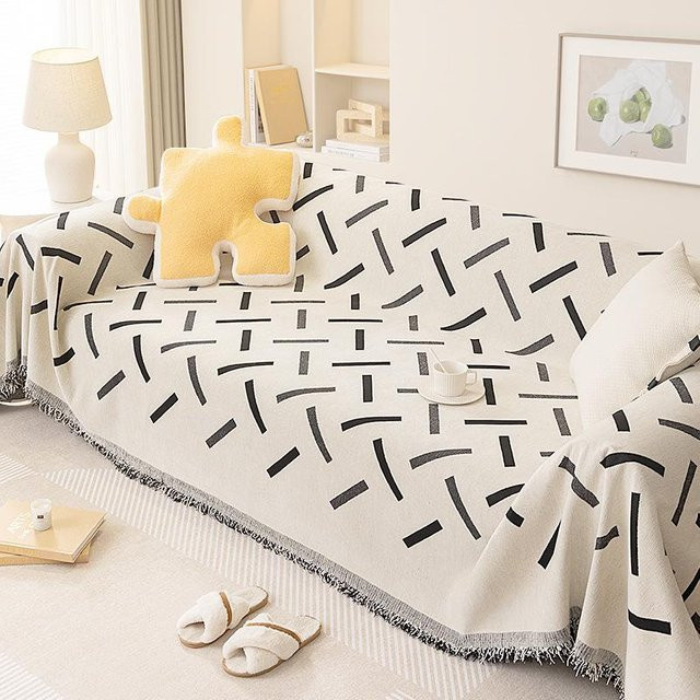 Super Six Chenille Sofaüberwurf Modern und Kratzfest für Katzen, B/B: 180 x 130 cm - Bild 1