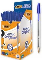 BIC Cristal Kugelschreiber in Blau und Schwarz, 50 Stück - Bild 3