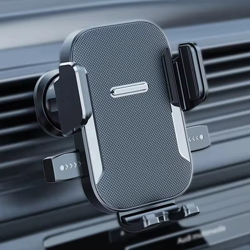 Universeller faltbarer und drehbarer Auto-Handyhalter für die Lüftungsschlitz-Halterung von YANGGLOB in Schwarz - Bild 2