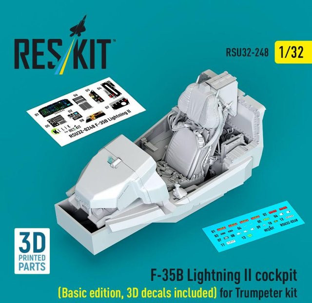 Trumpeter F-35B Lightning II Cockpit, Basic Edition, 1:32 - Bild 1