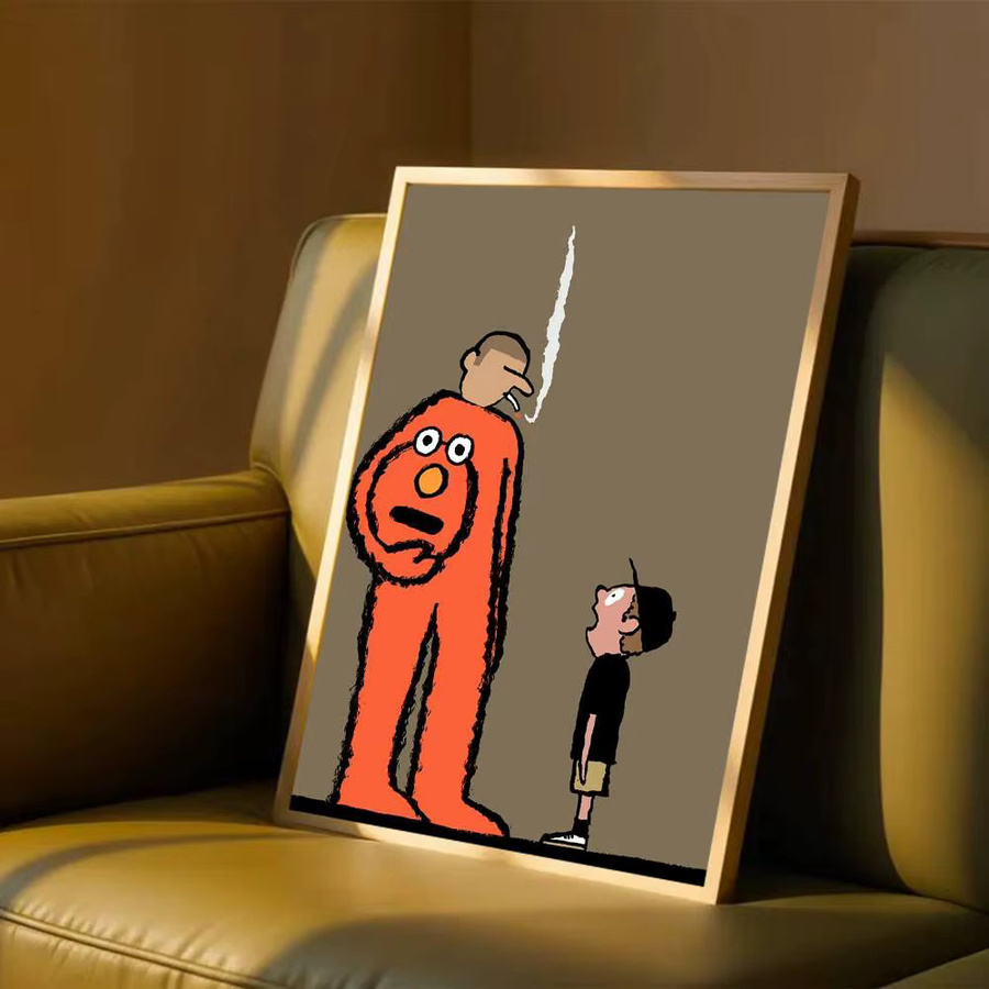 Anime J-Jean Art Jullien DIY Klebeposter abstrakte Wanddekoration mehrfarbig - Bild 5
