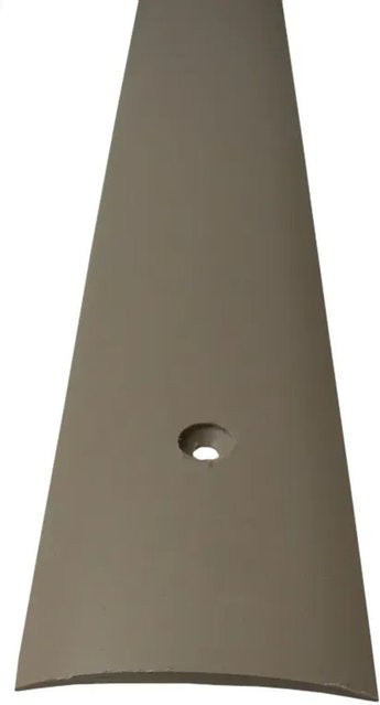Döllken Profiles Übergangsprofil aus Hart-PVC in Grau-Beige, Breite: 30 mm, Höhe: 1 mm, Länge: 1000 mm - Bild 1