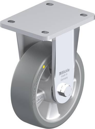 Blickle Bockrolle BO-ALTH 150K-AS in Silber und Grau, Rad-Durchmesser: 150 mm, Tragfähigkeit: 650 kg - Bild 1