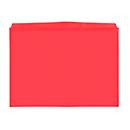 Orgatex Sichttaschen A4 quer in Rot, 10 Stück - Bild 1