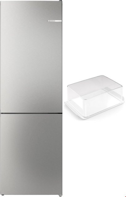 Bosch Kühl-Gefrier-Kombination MKK67GNLAA in Metall-Optik/Silver - Bild 2