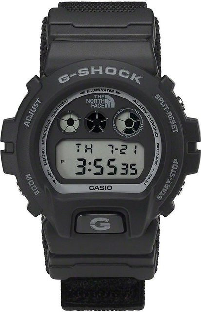 Casio Digitaluhr, Quarz, Kunststoff, Schwarz, Textil/NATO, Unisex - Bild 1