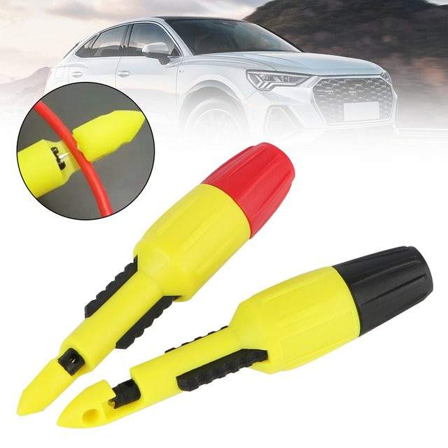 NICEYARD Piercing-Sonde für Multimeter und Voltmeter zur Isolationsprüfung, gelb, 2mm/4mm Buchse - Bild 1