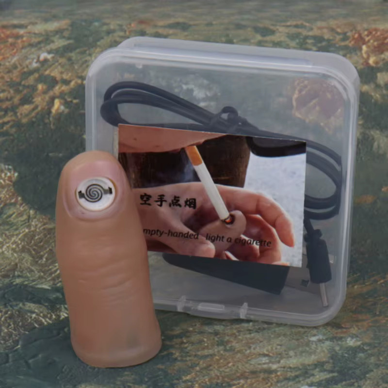 Murphy's Magic Handfunkel-Zaubertrick, Visuelles Effektgerät, elektrischer Finger-Gimmick, Illusionsrequisite - Bild 2