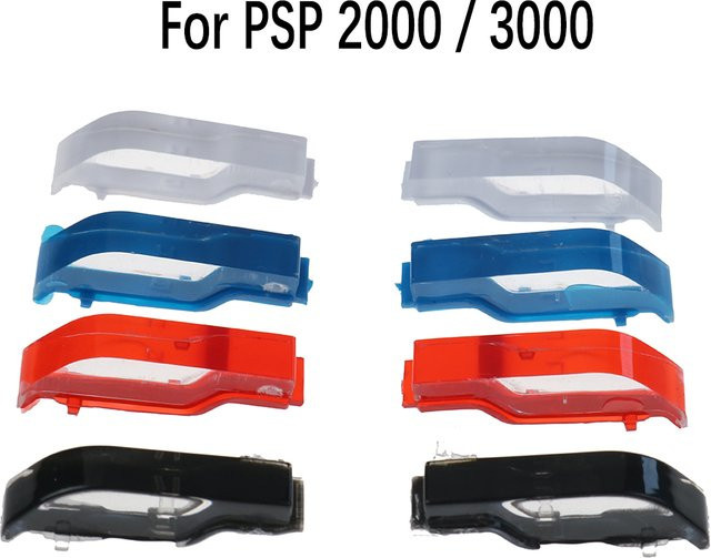 JCD Ersatz L R Trigger-Tasten für PSP 2000 und PSP 3000 in Weiß, Blau, Rot oder Schwarz - Bild 1