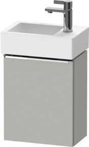 Duravit Waschtischunterschrank D-Neo in Weiß Matt mit 1 Tür, Wandmontage, B: 36,4 cm, T: 22,2 cm, H: 44,0 cm - Bild 1