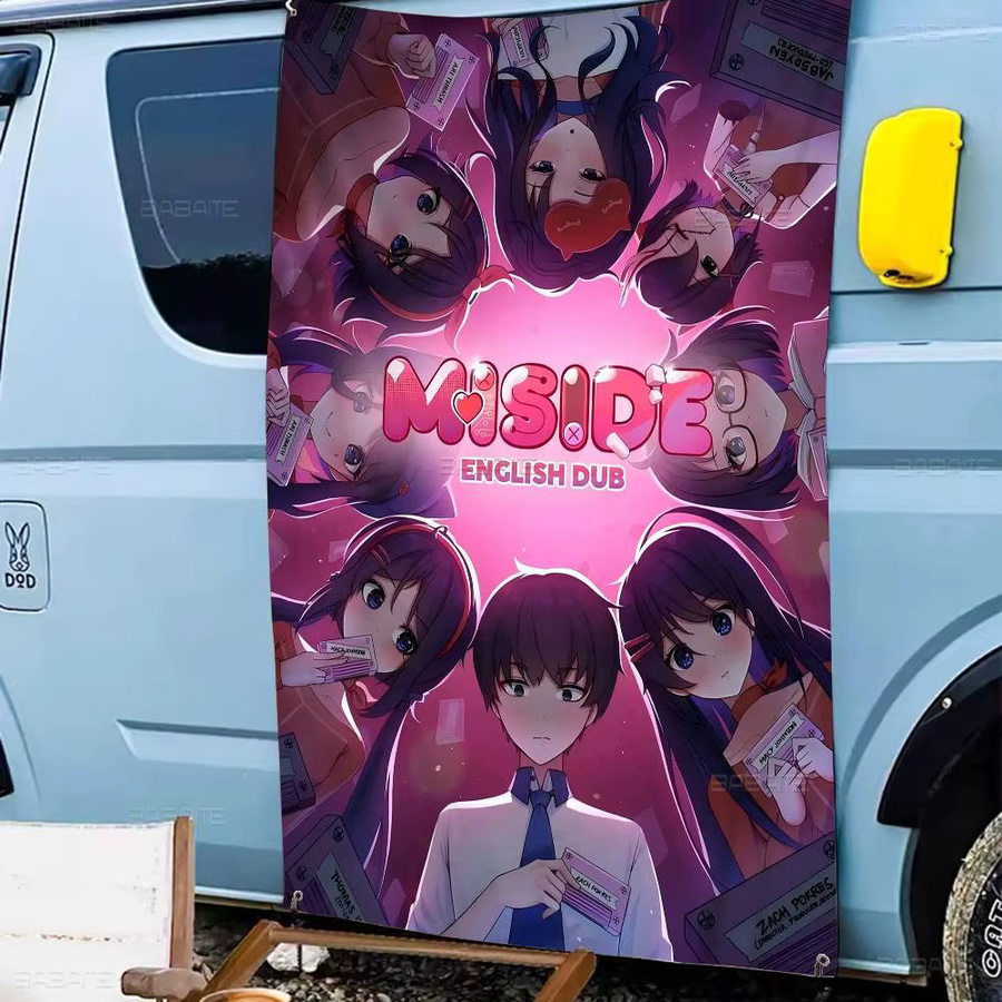 Beast Kingdom M-miside Mita Anime Wandbanner Textil Dekoration Mehrfarbig B: 70 cm, H: 50 cm - Bild 2