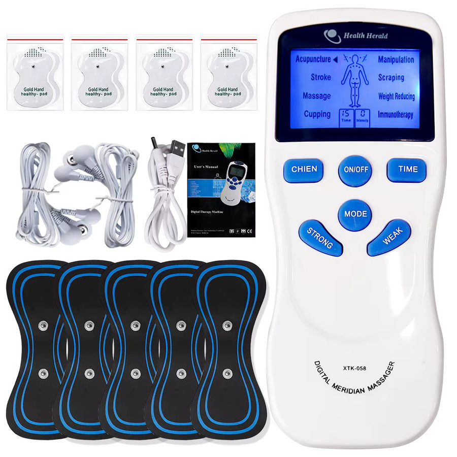 Raiuleko EMS Elektrostimulator, 15-Stufen TENS Pulsgenerator - Bild 3