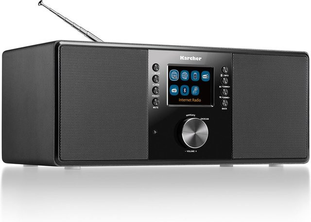 Karcher DAB 7000i Internetradio mit DAB+, UKW, Bluetooth und Wi-Fi in Schwarz - Bild 1