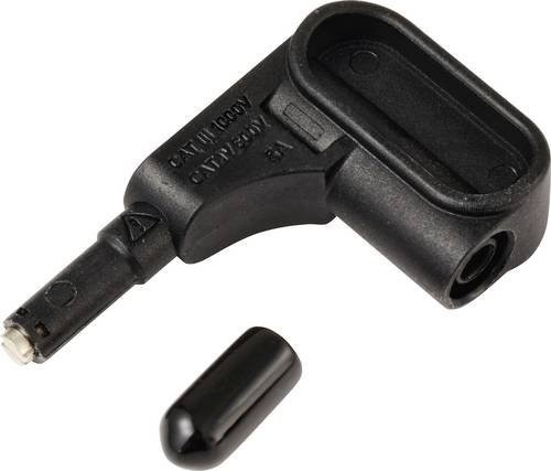 Voltcraft MSS-120 Magnet Prüfspitze Buchse 4mm CAT III 1000 V, CAT IV 600V Schwarz - Bild 1