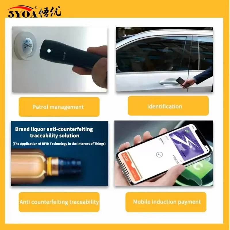 5YOA NFC Tag NFC213 Aufkleber 13,56 MHz für Huawei Share und iOS 13 zur persönlichen Automatisierung, 10 Stück - Bild 4