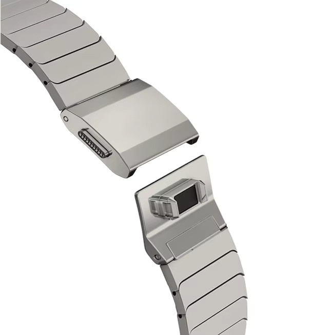 CAOWTAN Uhrenarmband Titan, Silber, Unisex - Bild 3