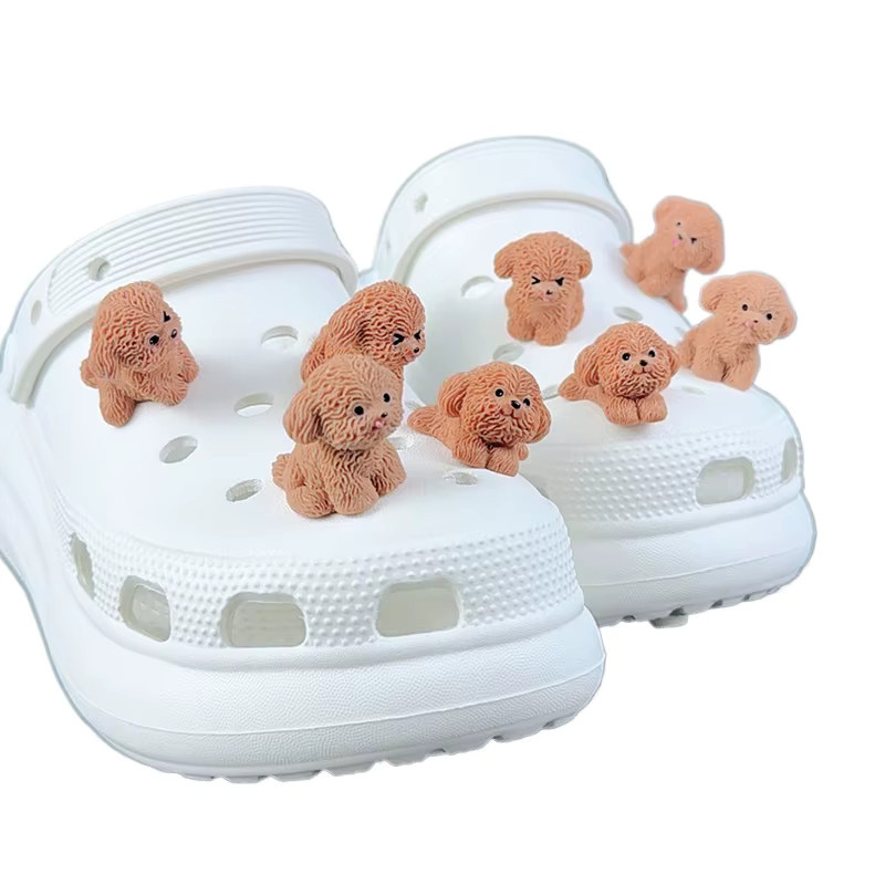 Schuh-Charms Set Teddy Hund, Bunt, Verspielt - Bild 5
