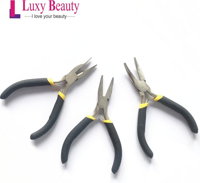 Metall Stahl Zange für I-Tip Haarverlängerung, Microlink Werkzeug - Bild 1