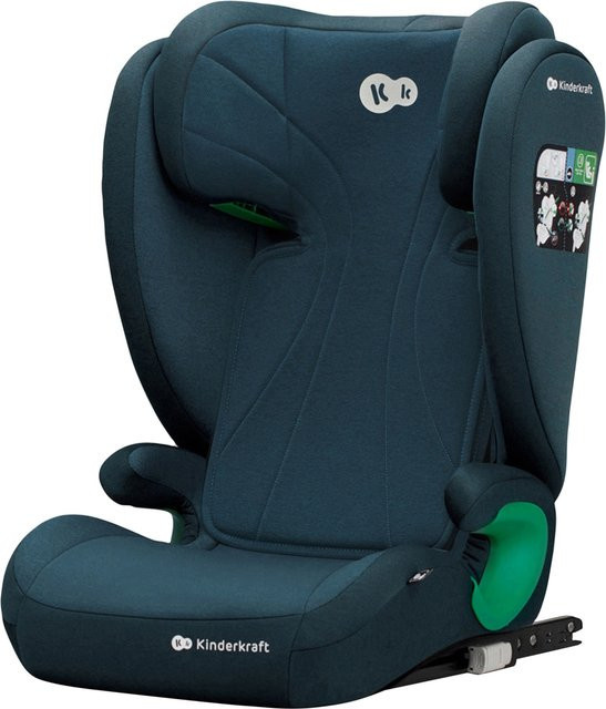 Kinderkraft Autositz Junior Fix 2 mit Isofix in Harbour Blue/Grey/Black - Bild 1