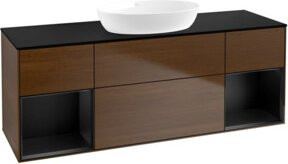 V&B Waschtischunterschrank Finion in Blau Lackiert, Breite: 160 cm, Tiefe: 50,1 cm, Höhe: 50,1 cm - Bild 1