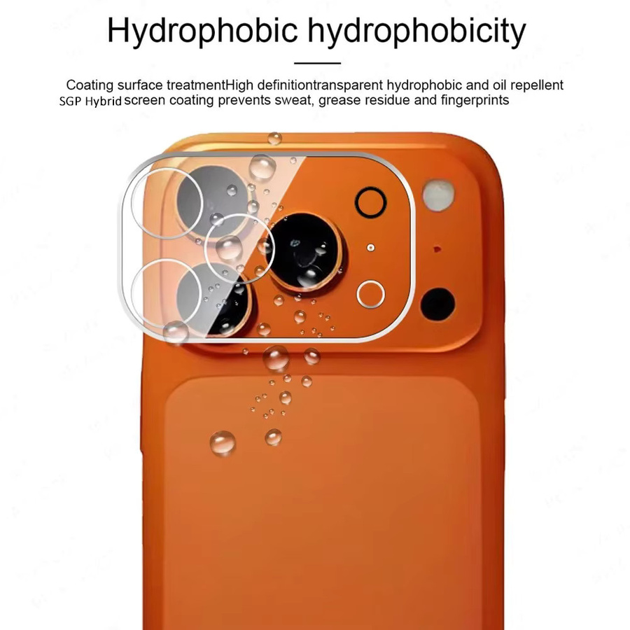 3er-Set Ultra-Klare Kameraobjektivschutzfolien für iPhone 11 bis iPhone 17 Pro Max, Kratzfester Schutzglas, Transparent - Bild 4