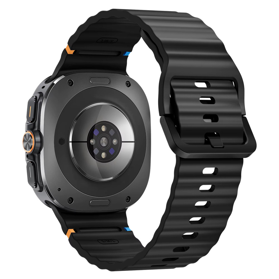 Samsung Galaxy Watch Ultra Silikonarmband, Schwarz, Unisex - Bild 1