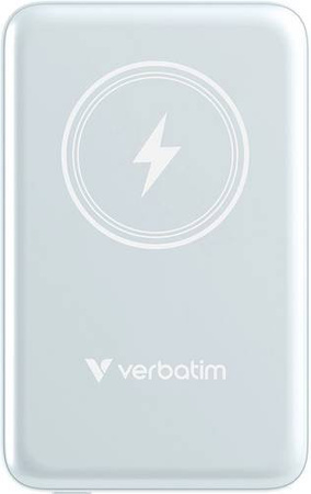 Verbatim Charge 'n' Go Magnetische Wireless Powerbank 10000 mAh mit USB-C, Blau